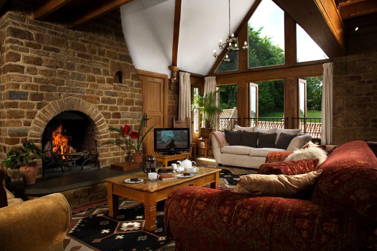 Heath Farm Holiday Cottages Swerford المظهر الخارجي الصورة